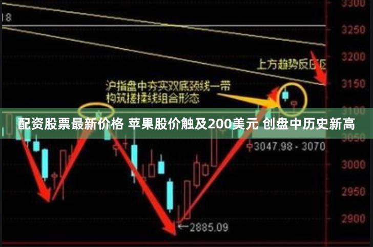 配资股票最新价格 苹果股价触及200美元 创盘中历史新高