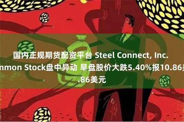 国内正规期货配资平台 Steel Connect, Inc. Common Stock盘中异动 早盘股价大跌5.40%报10.86美元